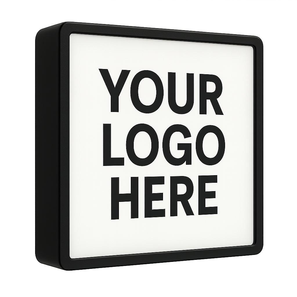 Custom LED Lightbox β Add Your Logo