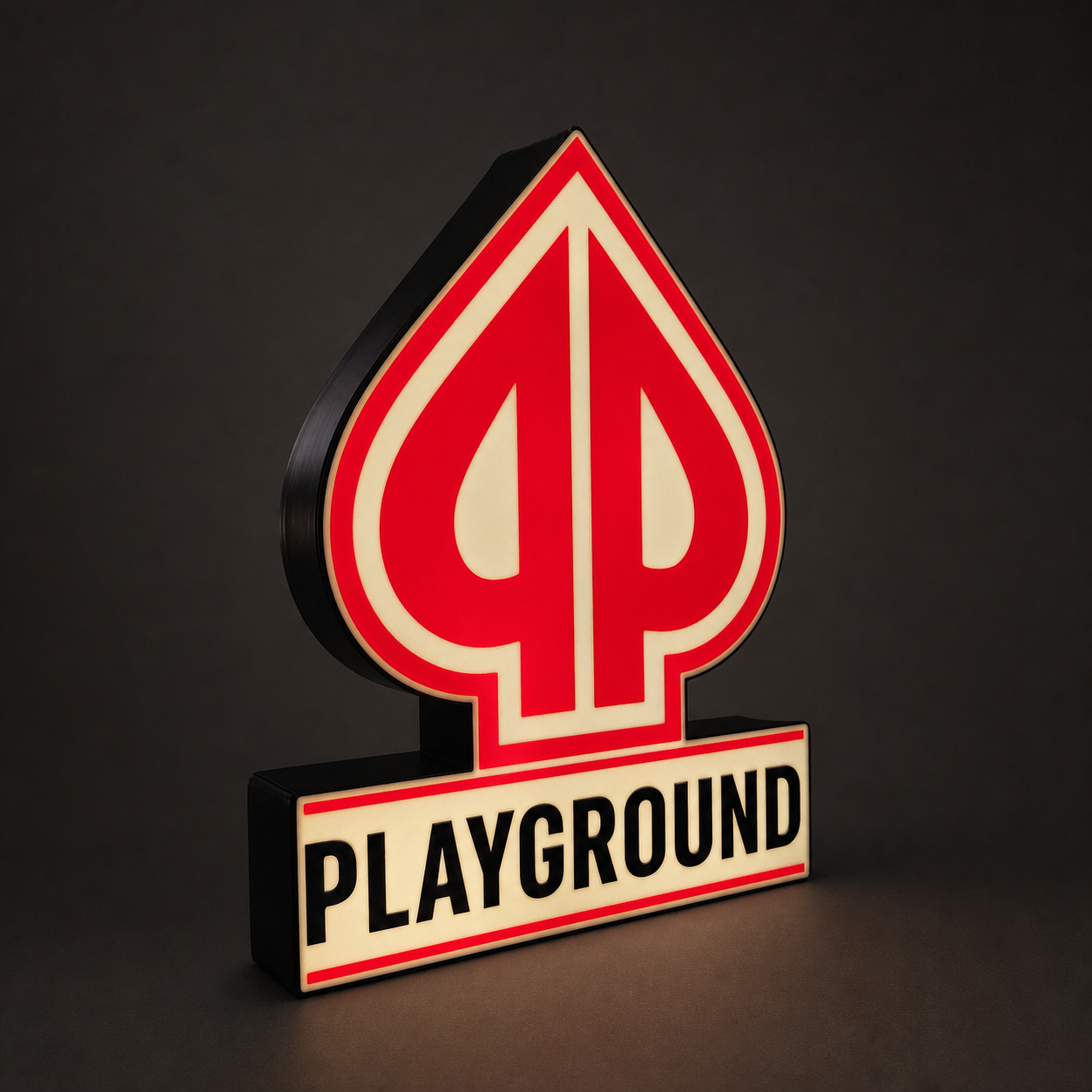 Playground outline lightbox