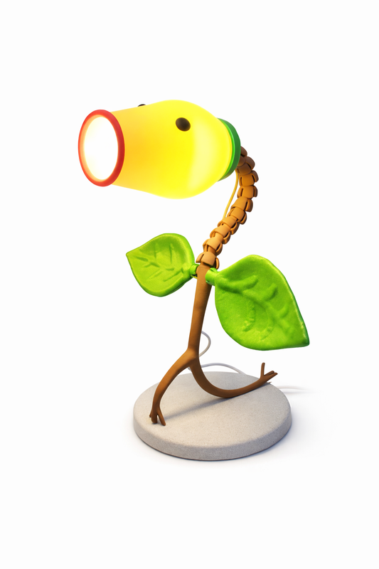 The Verdant Glow: 3D-Printed Plant Lamp