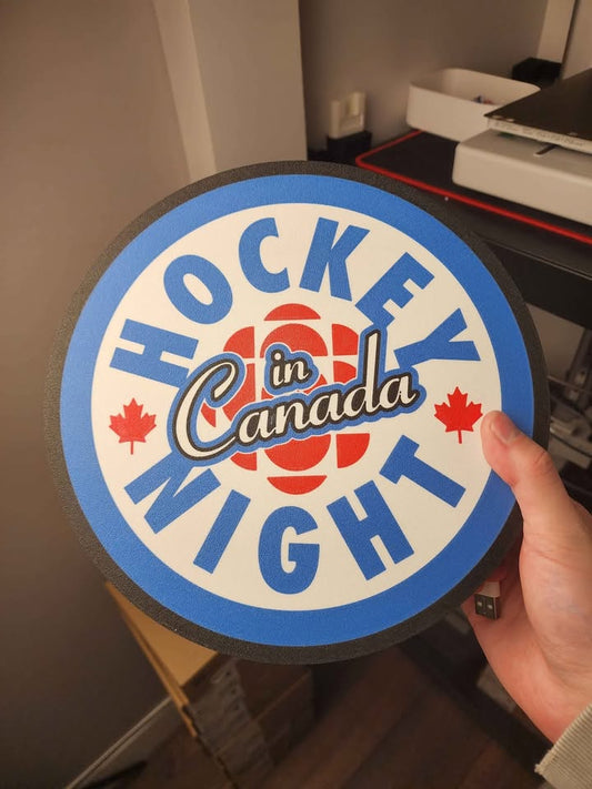 Hockey Night in Canada LED Light Box – Canadian Hockey Fan Sign