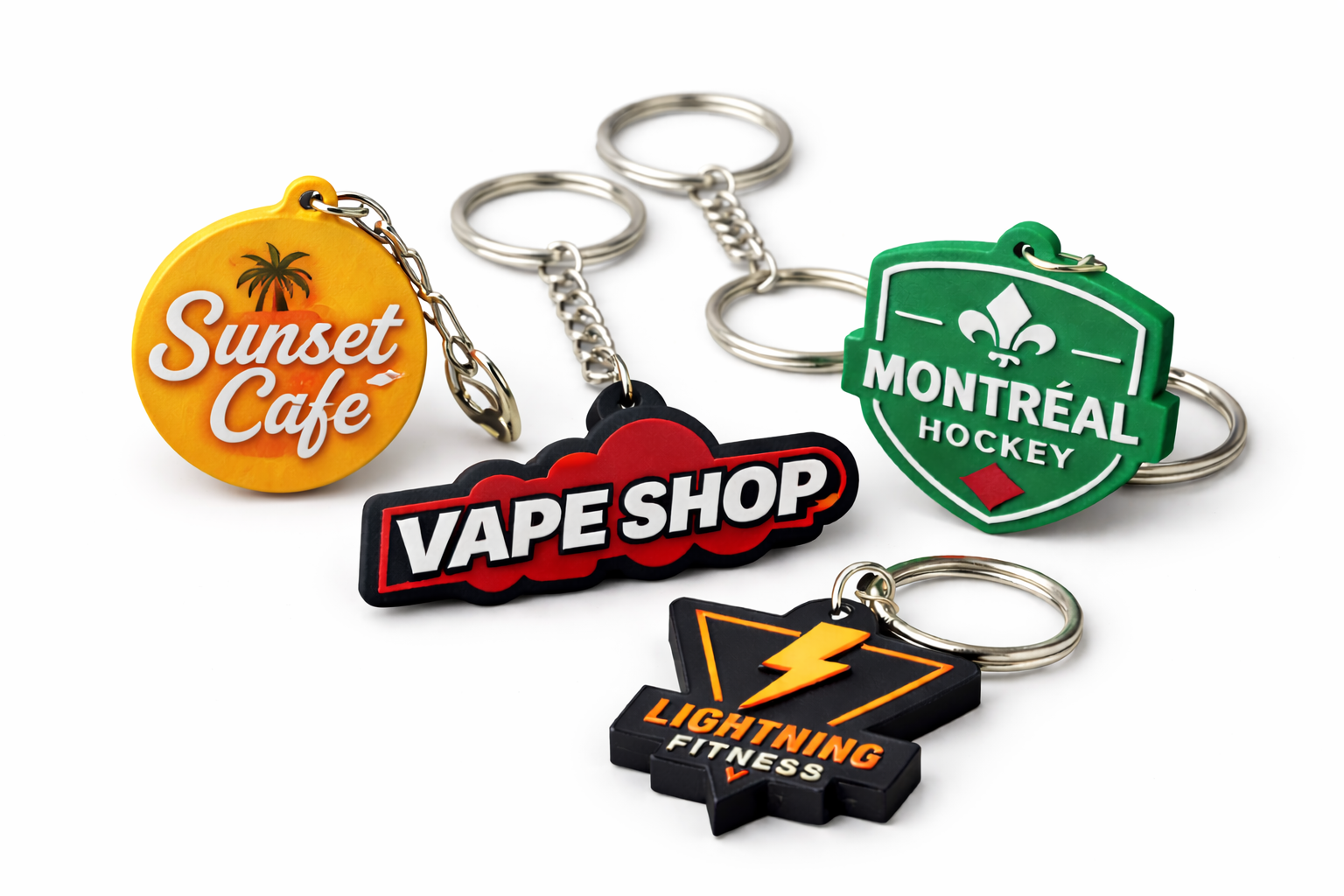 Custom Logo NFC Keychains – Bulk Orders