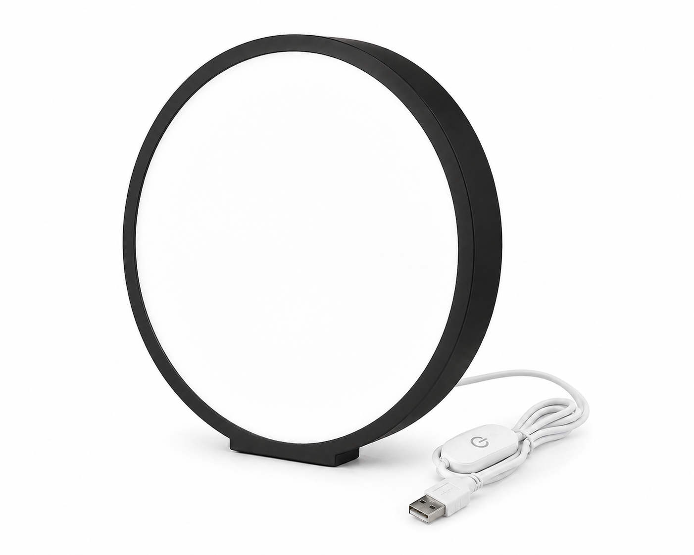 Custom 9" Round Lightbox – Upload Your Logo or Design
