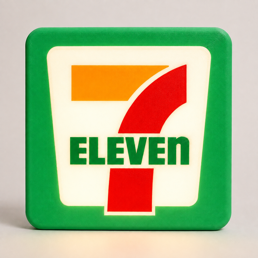 711 Convenience Store LED Lightbox – 9 inches